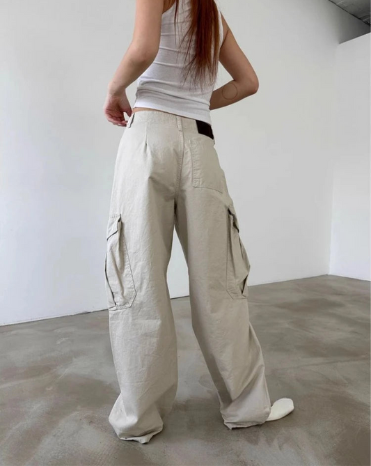 CargoHoseBeigefürDamen – Lässiger Style mit Komfort-2025-1