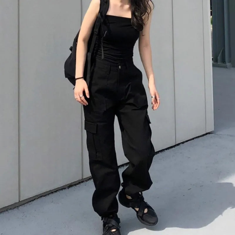Cargohosen Nashi: ein trendiges Basic für Damen-Cago Hose- 95