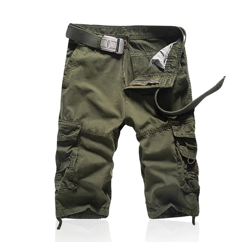 Klassische Cargo-Shorts für Komfort und Vielseitigkeit-Cargo Hose-1