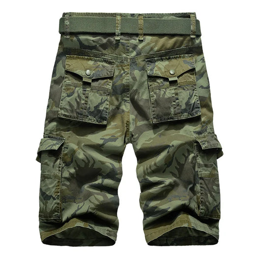 Neue Camouflage-Cargo-Shorts für Herren - Perfekt für den Sommer!-Cargo Hose-1