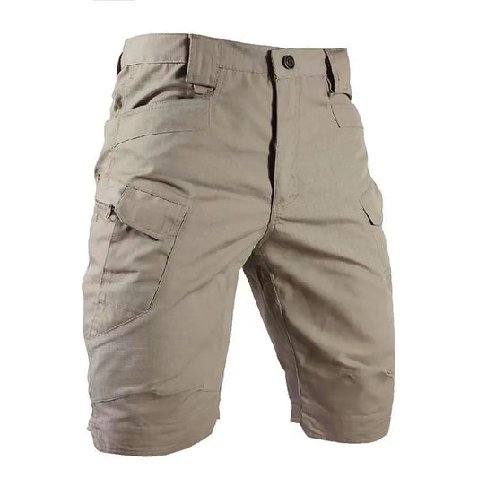 Praktische Herren Cargo Shorts mit Mehreren Taschen-Cargo Hose- 11