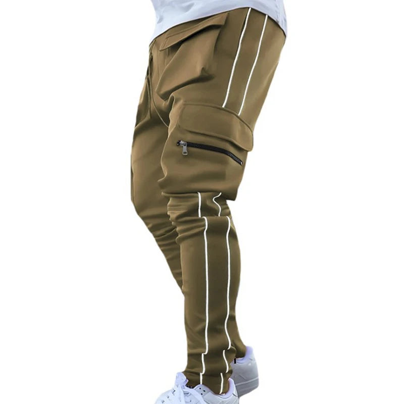 Stylische Vielseitigkeit: Moderne Slim Cargo Hose für Männer-Cargo Hose-3