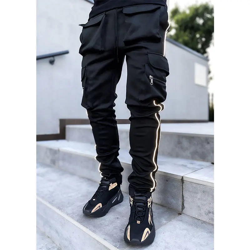 Stylische Vielseitigkeit: Moderne Slim Cargo Hose für Männer-Cargo Hose-