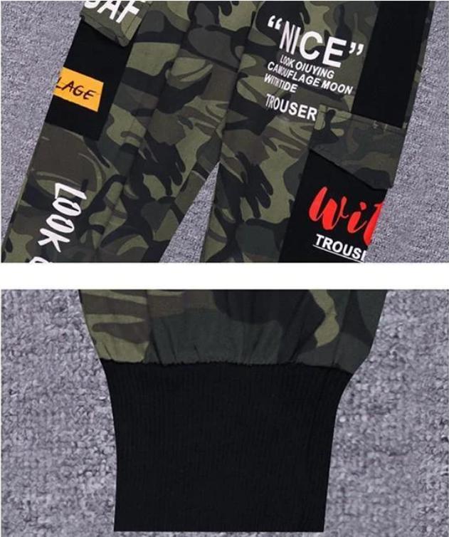 Für kleine Helden: Cargohose mit Tarnmuster für Jungen-Cargo Hose -246