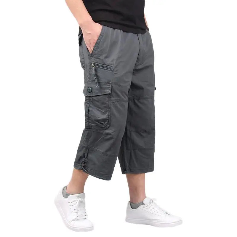 Hochwertige Cargo-Shorts aus Naturbaumwolle