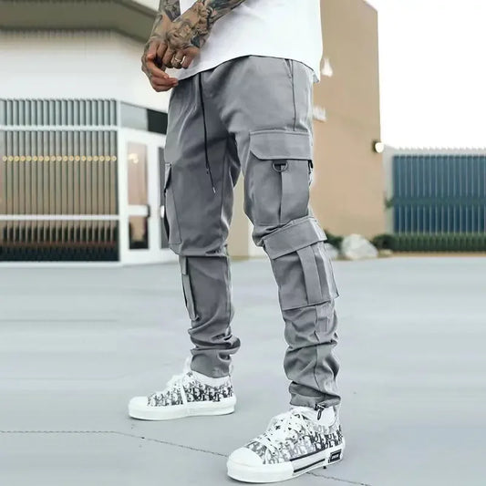 Slim Cargo Streetwear Hose für Herren | Cargo Hose-1