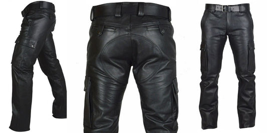 Styling-Tipps für eine Leder-Cargo-Hose