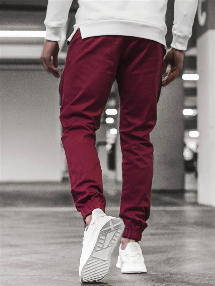 Hellgraue Jogger-Cargohose für Herren