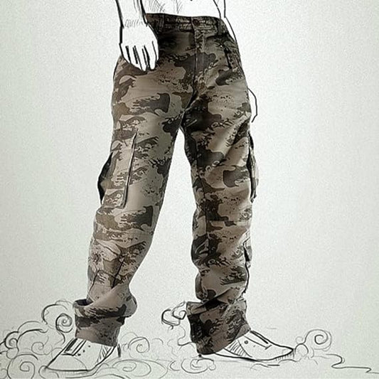 Abenteuer draußen mit unserer Camouflage-Cargohose!-Cargo HOse