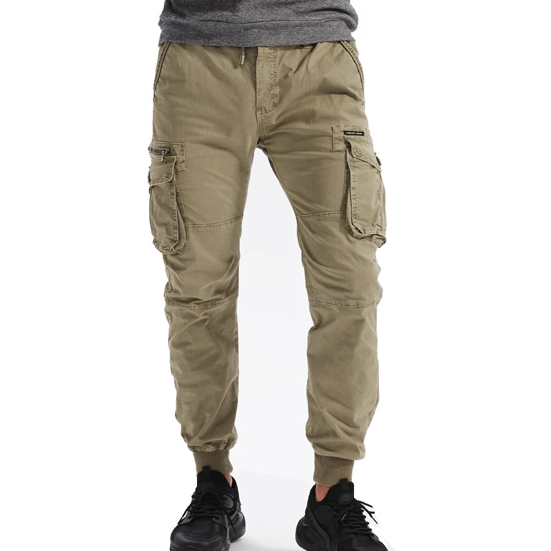 Cargohose Herren Kaki – Taktisch, stylisch & funktional im Y2K-Stil-Cargo-Hose-21