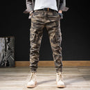 Urbaner Style: Slim-Cargo-Jeans für Herren im Camouflage-Look-Cargo Hose - 7