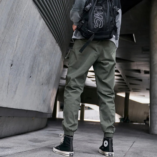Herren-Cargohosen: Vielseitig und bequem-Cargo Hose-Green