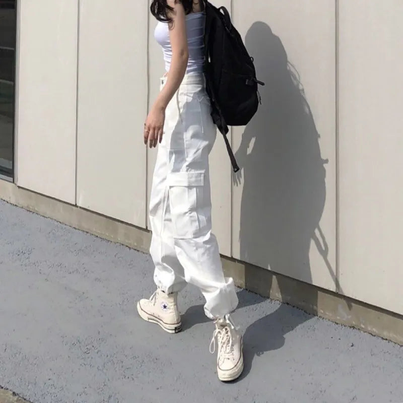 Cargohosen Nashi: ein trendiges Basic für Damen-Cago Hose- 23