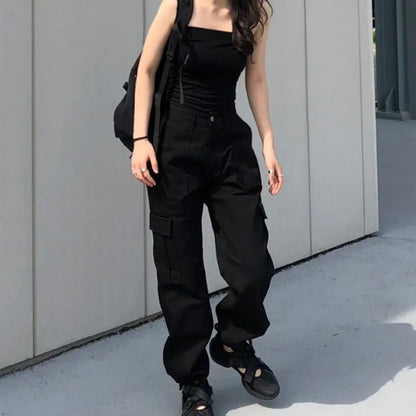 Cargohosen Nashi: ein trendiges Basic für Damen-Cago Hose- 95