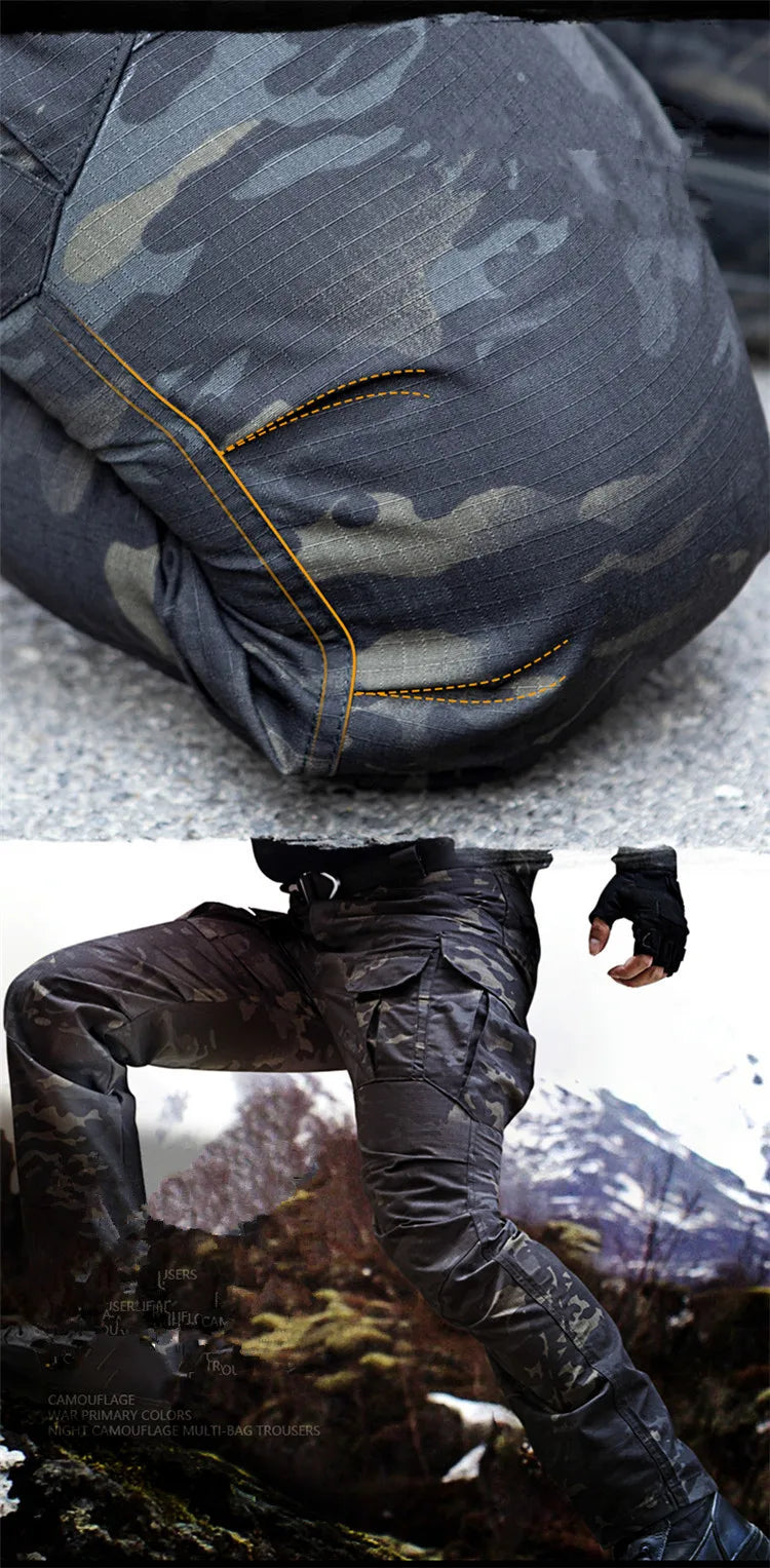 Wasserdichte Outdoor-Militärhose Archon IX8 Dark-Multicam-Cargo Hose-