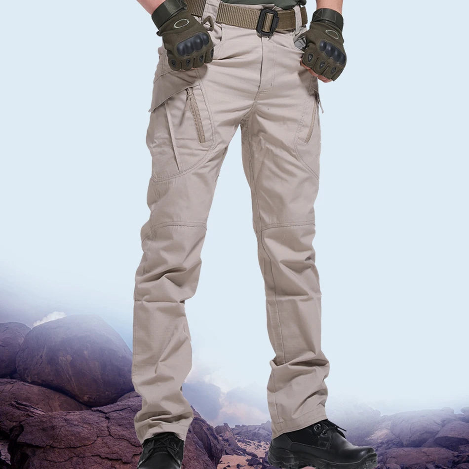 Herren-Cargohose aus feinem Stoff: Urban Comfort-Cargo Hose-
