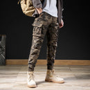 Urbaner Style: Slim-Cargo-Jeans für Herren im Camouflage-Look-Cargo Hose - 84