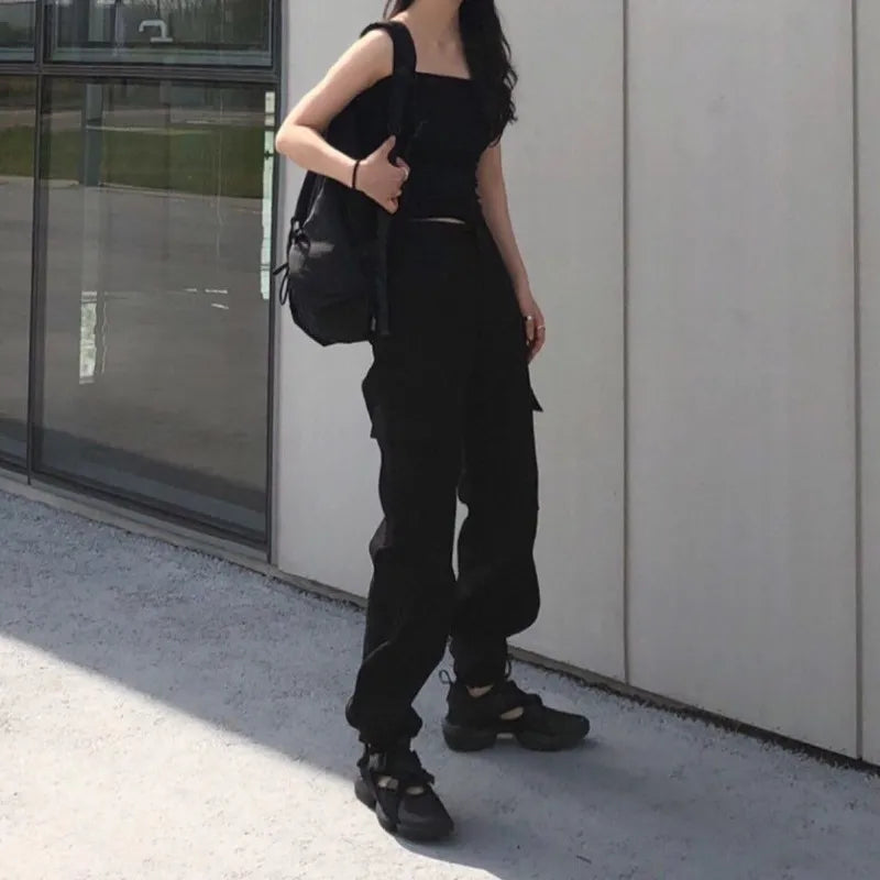Cargohosen Nashi: ein trendiges Basic für Damen-Cago Hose- 842
