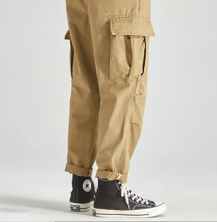 Herren Cargo Hose Kaki – Komfort, Style und Robustheit-Cargo-Hose-91