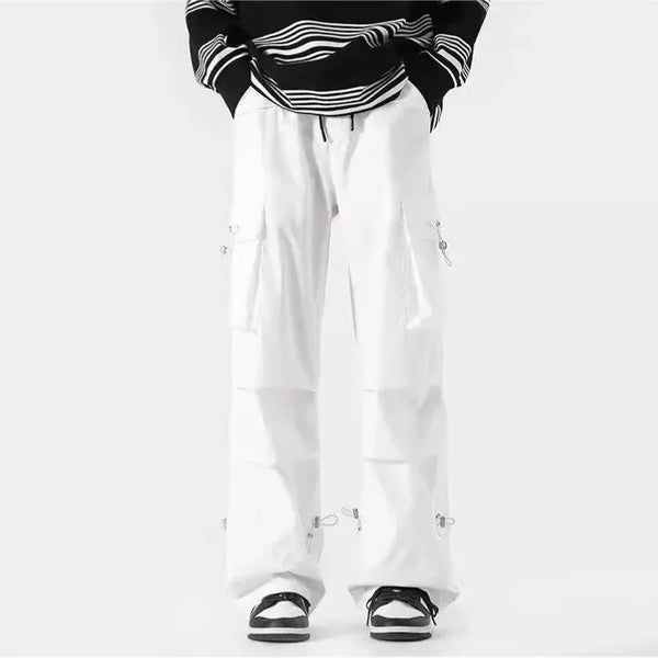 Pantalon Cargo Weiß für Herren – Stilvoll - Bequem & Stylisch-Cargo-Hose-202