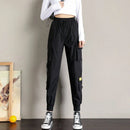 Erleben Sie den Sommer mit Stil – schwarze Cargohosen für Damen!-Cargo Hose -3