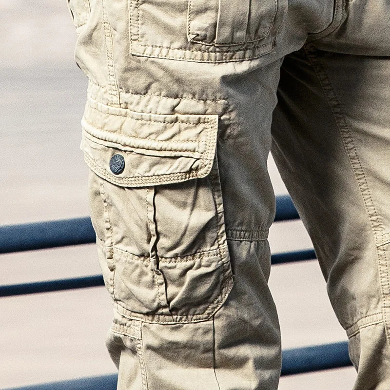 Praktische Cargohose mit mehreren Taschen-Cargo Hose - 7