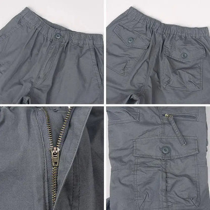 Hochwertige Cargo-Shorts aus Naturbaumwolle