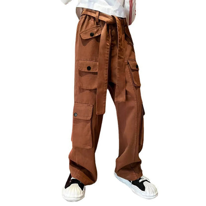 Lässige Cargohose für Kinder: Stil und Komfort vereint-Cargo Hose - 32