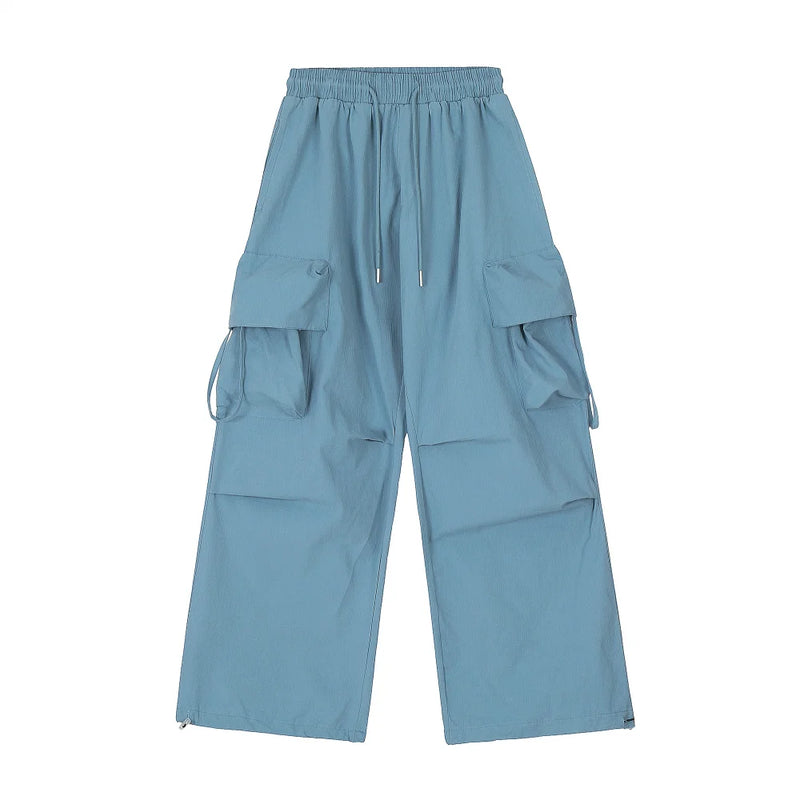 Cargo-Hose Herren Beige im Parachute-Style
