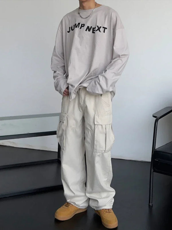 Cargohose Weiß Herren – Lockerer Vintage-Style mit Funktion