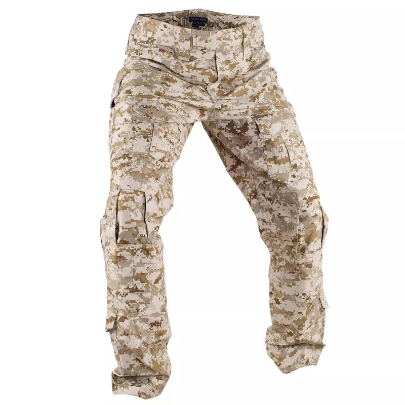 Militärischer Einsatzanzug Schwarz – Taktisches Set mit Hose und Oberteil