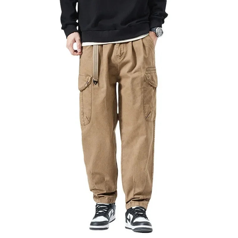 Vintage Cargo Hose Herren Kaki – Komfort
