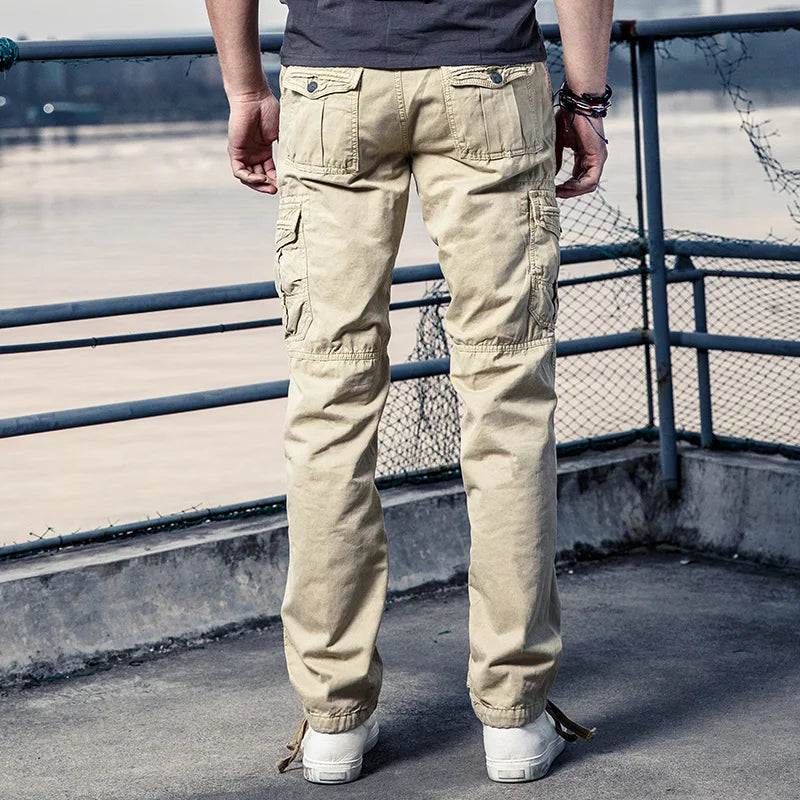 Praktische Cargohose mit mehreren Taschen-Cargo Hose - 1