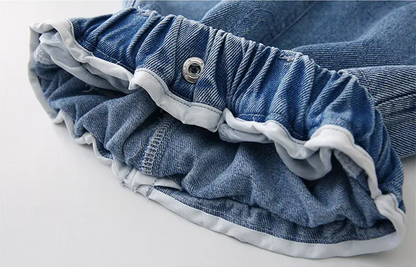 Weite Cargo-Jeans für Mädchen: Komfort und Eleganz vereint