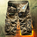Neue Camouflage-Cargo-Shorts für Herren - Perfekt für den Sommer!-2024