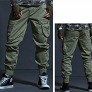 Camouflage-Cargohose für Herren: trendiger Look mit Multi-Pocket-Design-Cargo Hose - 1
