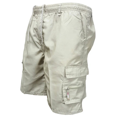 Hochwertige Cargo-Shorts mit elastischem Bund für Männer