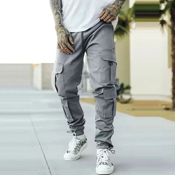 Slim Cargo Streetwear Hose für Herren | Cargo Hose-3