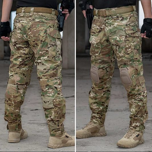 Strapazierfähige Kampfhose: Militärische Tarnung für den Einsatz-Cargo Hose-785
