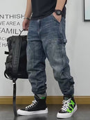 Herren-Cargojeans, perfekt für den urbanen Stil